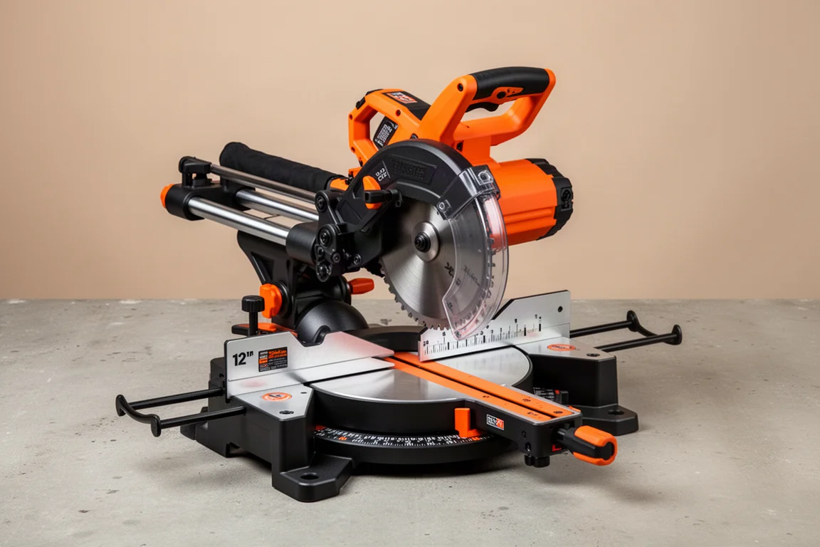 Ridgid 12-Inch Dual Bevel Sliding Miter Saw product image