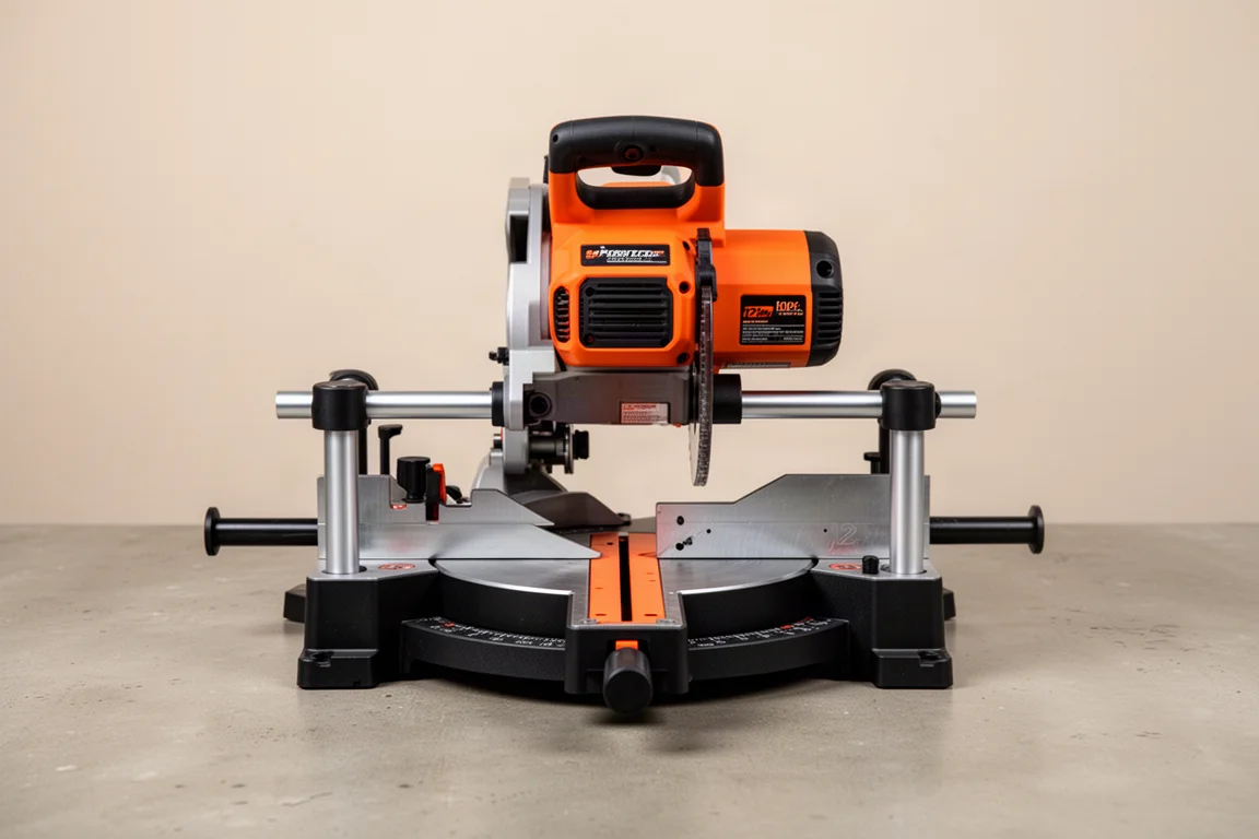 Ridgid 12" Zero Rear Clearance Sliding Compound Miter Saw product image