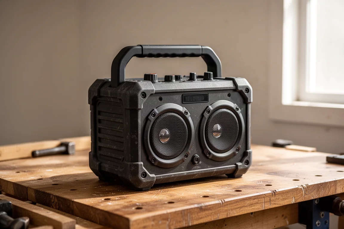 Ridgid 18V Hybrid Job Site Radio with Bluetooth product image