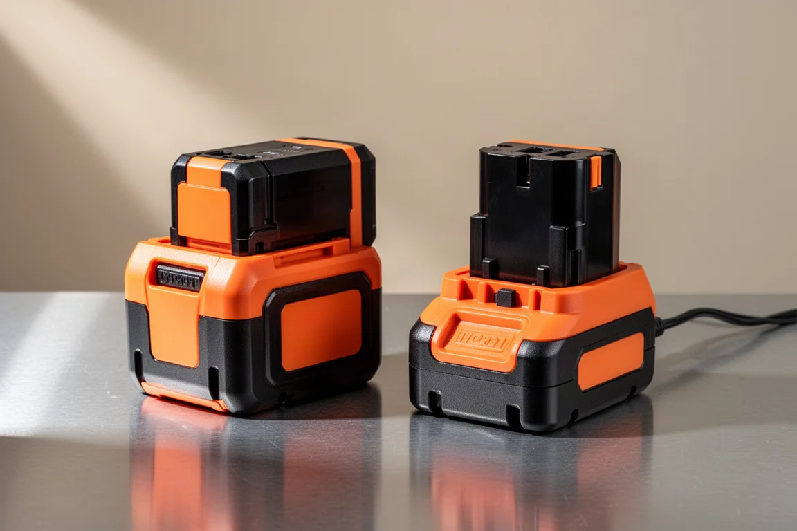 Ridgid 2-Pack 4Ah Batteries with Charger product image