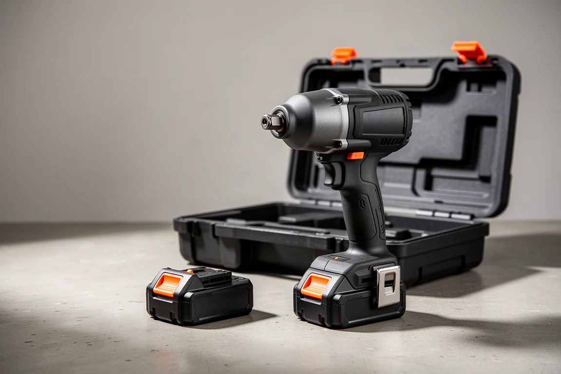 Ridgid 1/2 Inch 500 ft-lbs Impact Wrench Kit product image