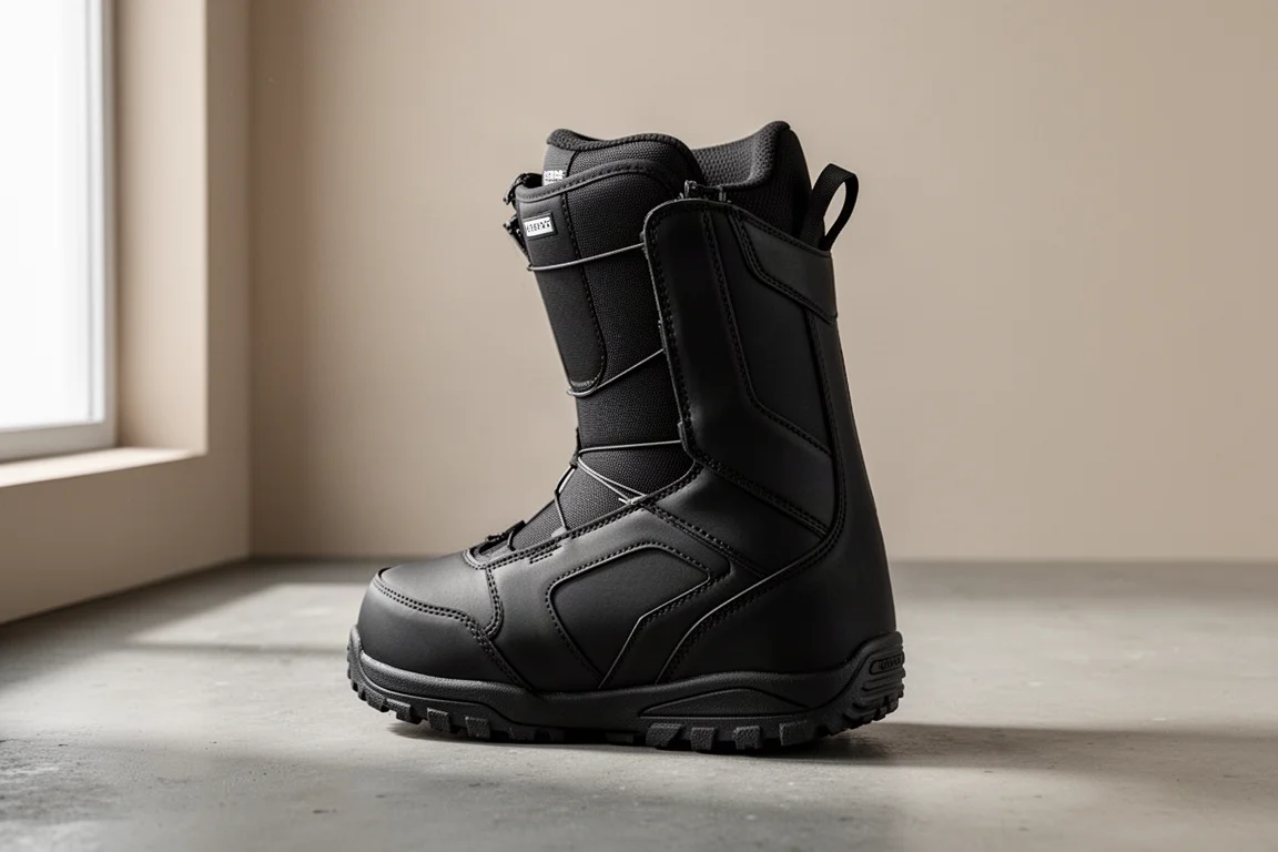 Boot de snowboard all-mountain Rome Libertine sur une surface en béton
