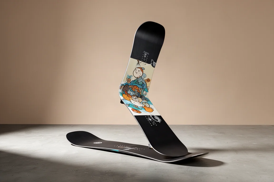 Rome Party Mod Snowboard Test: Ein verspieltes Twin für Park-Läufe Titelbild