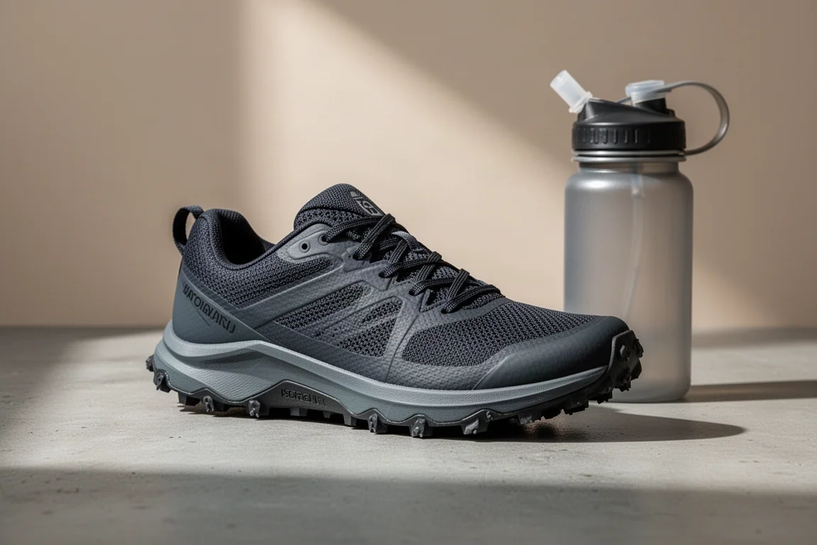 Rossignol Vasa trail running shoe on a concrete surface