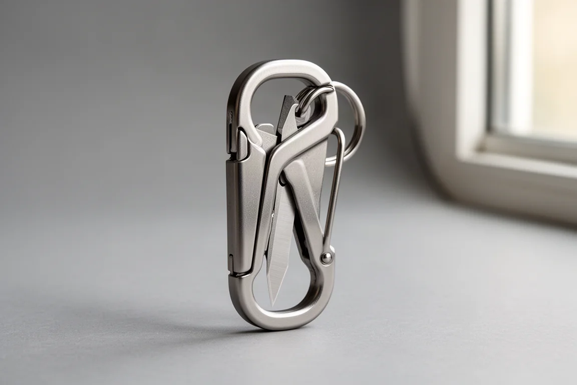 Rovyvon U4 Titanium Keyring Carabiner product image