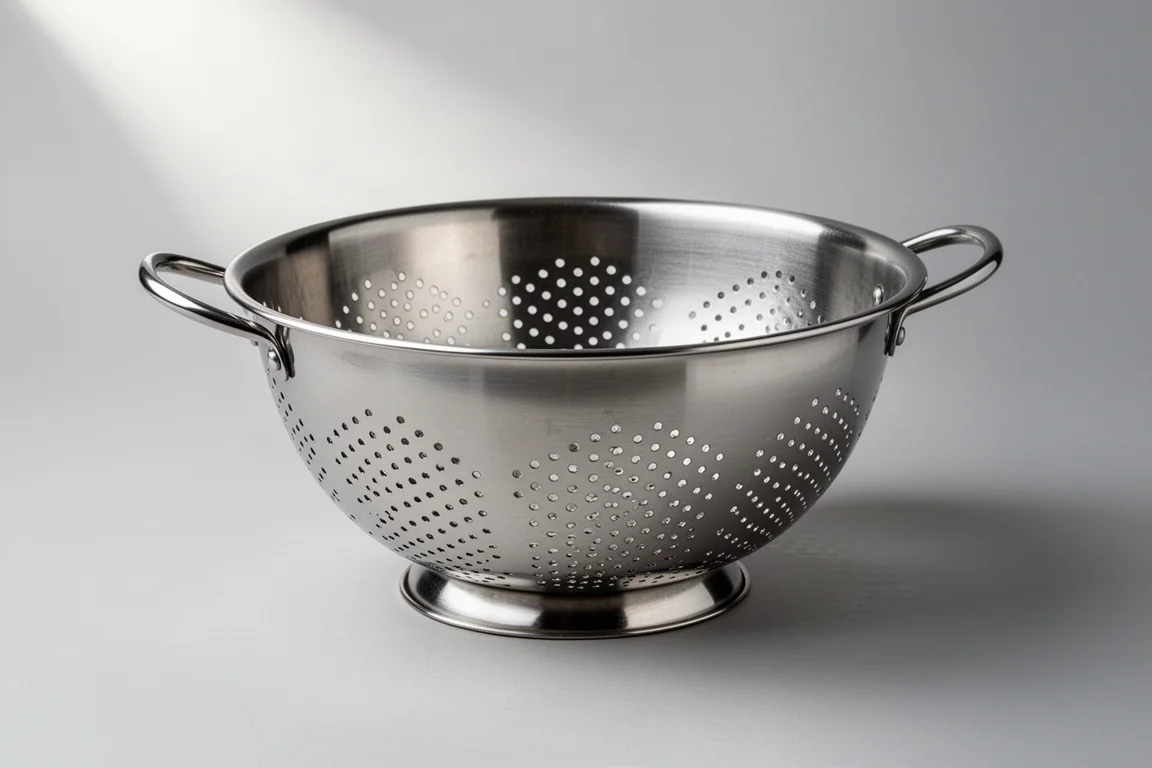 RSVP International Precision Pierced 5-Quart Colander product image