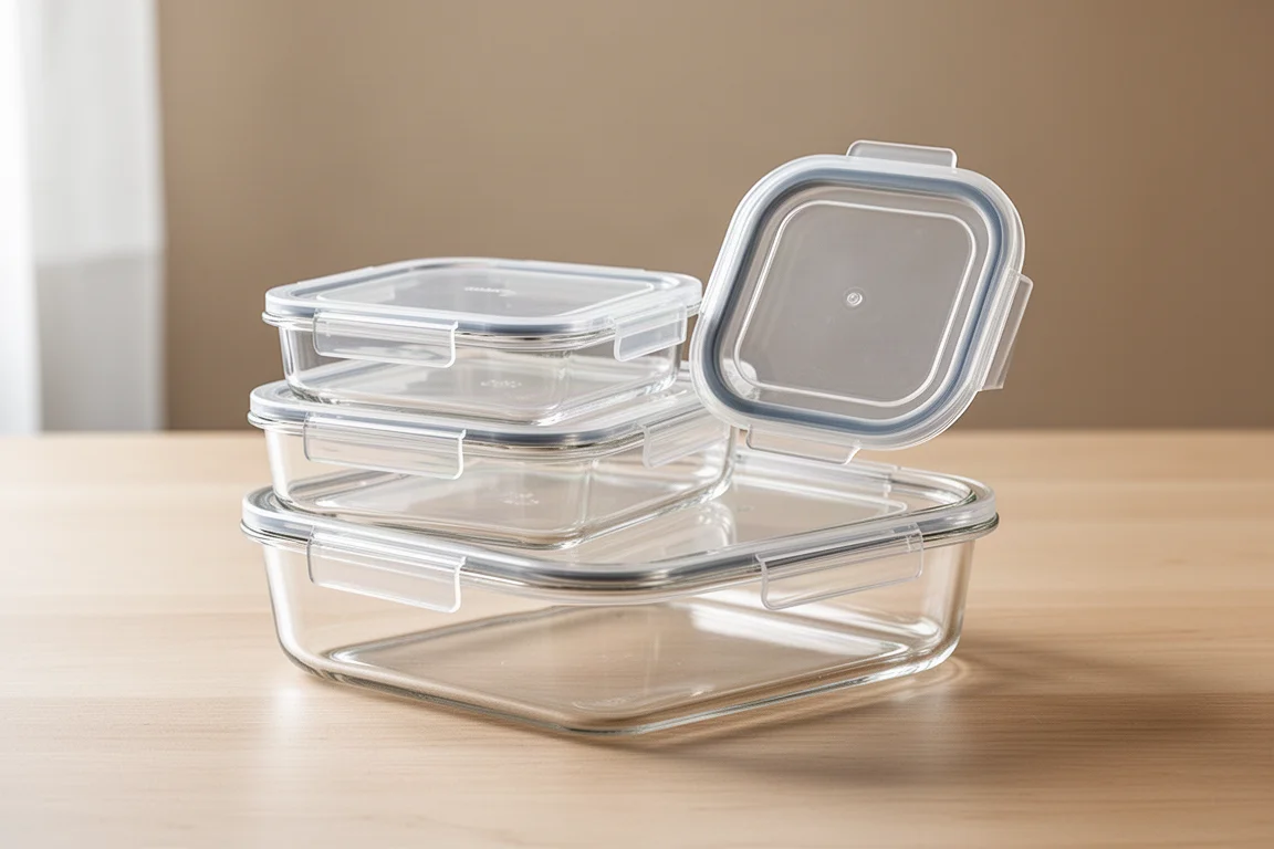 Rubbermaid Brilliance Glass Food Storage Containers product image