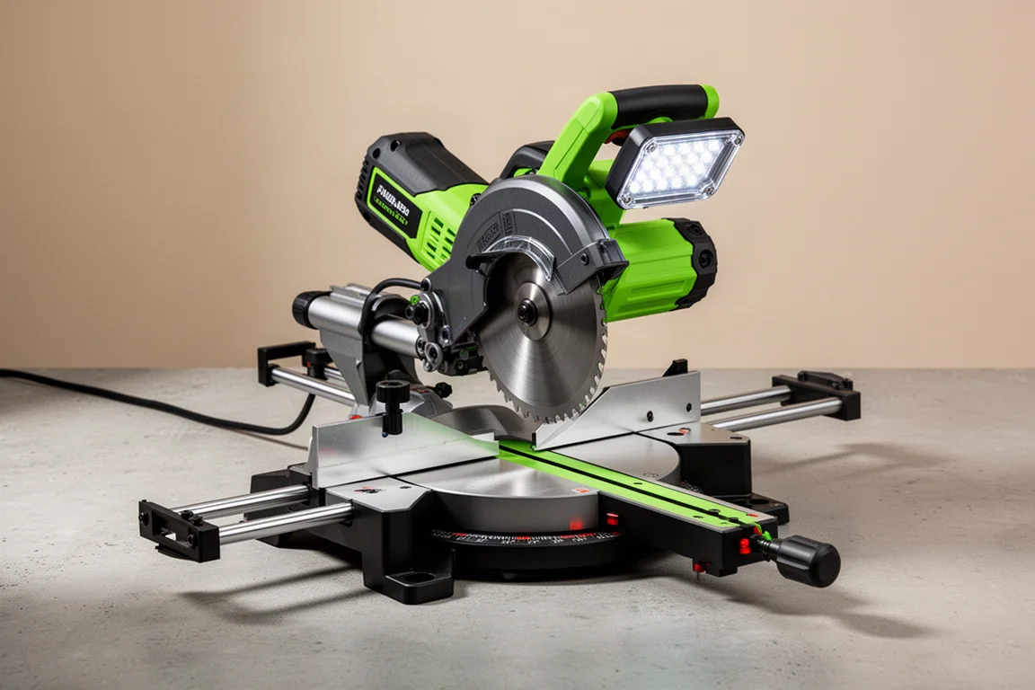 Ryobi 10" Corded Sliding Compound Miter Saw with Stand product image