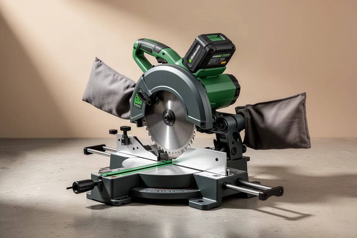 Ryobi 10-Inch Cordless HP Brushless Miter Saw product image