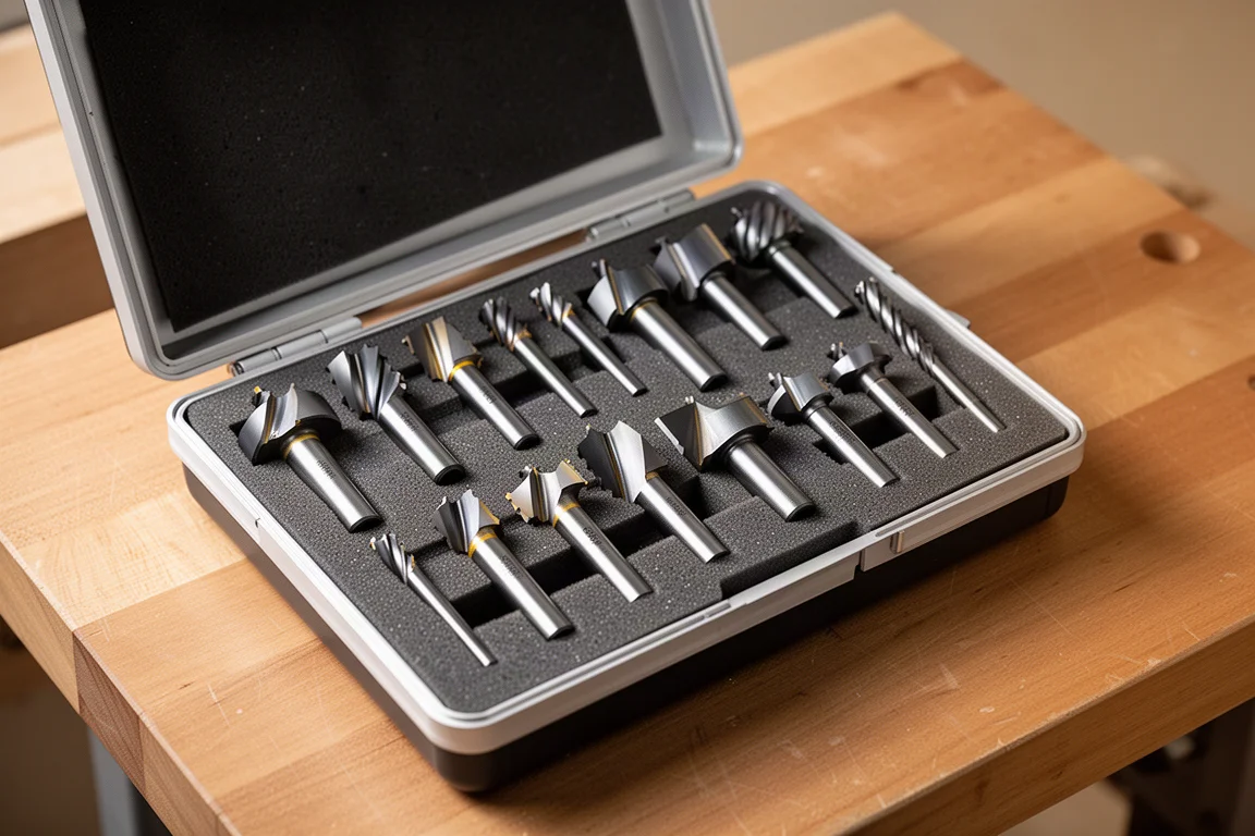 Ryobi 15-Piece Carbide Router Bit Set product image