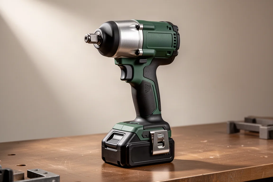 Ryobi 18V Brushed Half-Inch Impact Wrench Kit product image