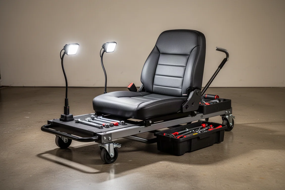 Ryobi 18V Dual Function Automotive Creeper Seat PCL692 product image