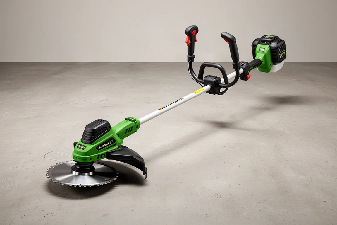 Ryobi 18V HP Brushless Brush Cutter String Trimmer product image