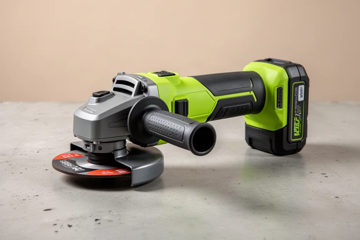 Ryobi 18V One+ HP Brushless Angle Grinder product image