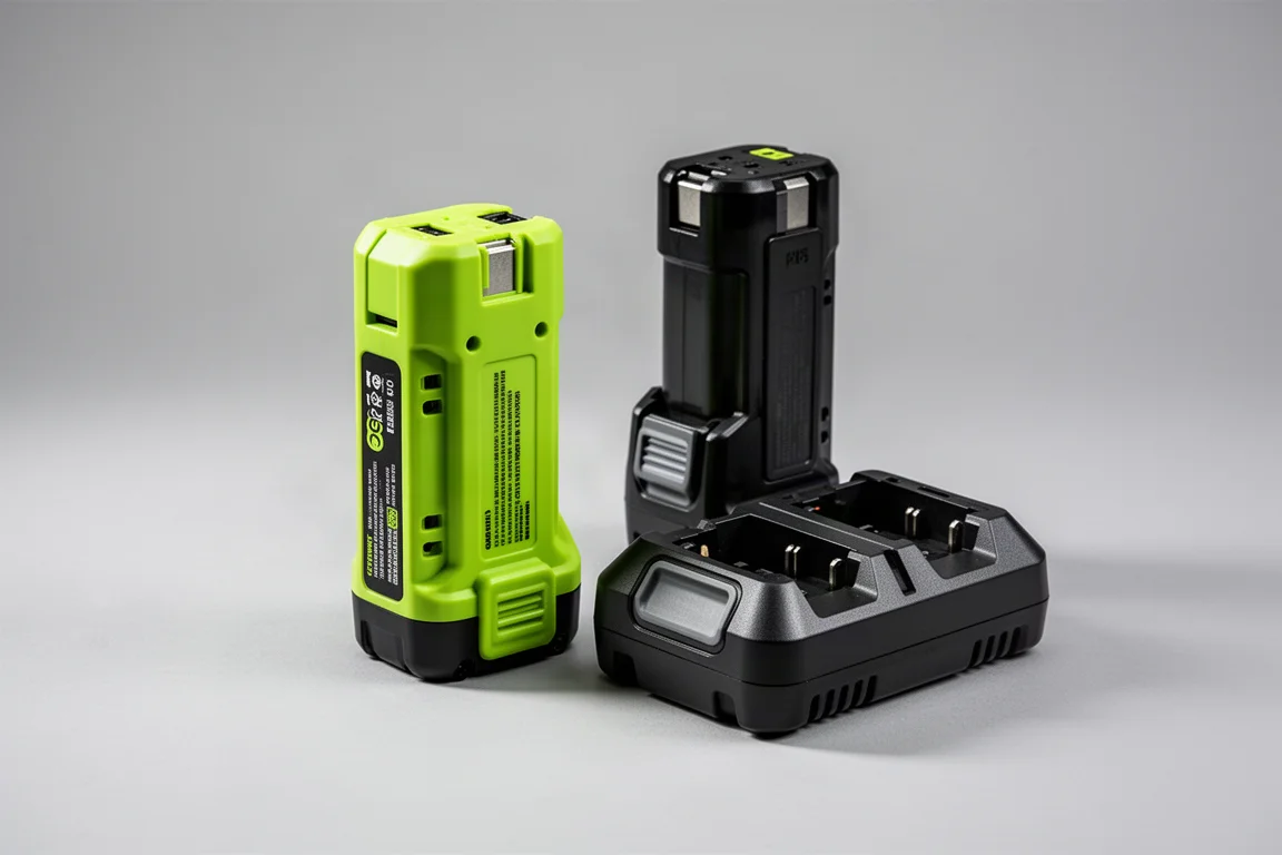 Ryobi 18V Starter Kit with Two 4Ah Batteries product image