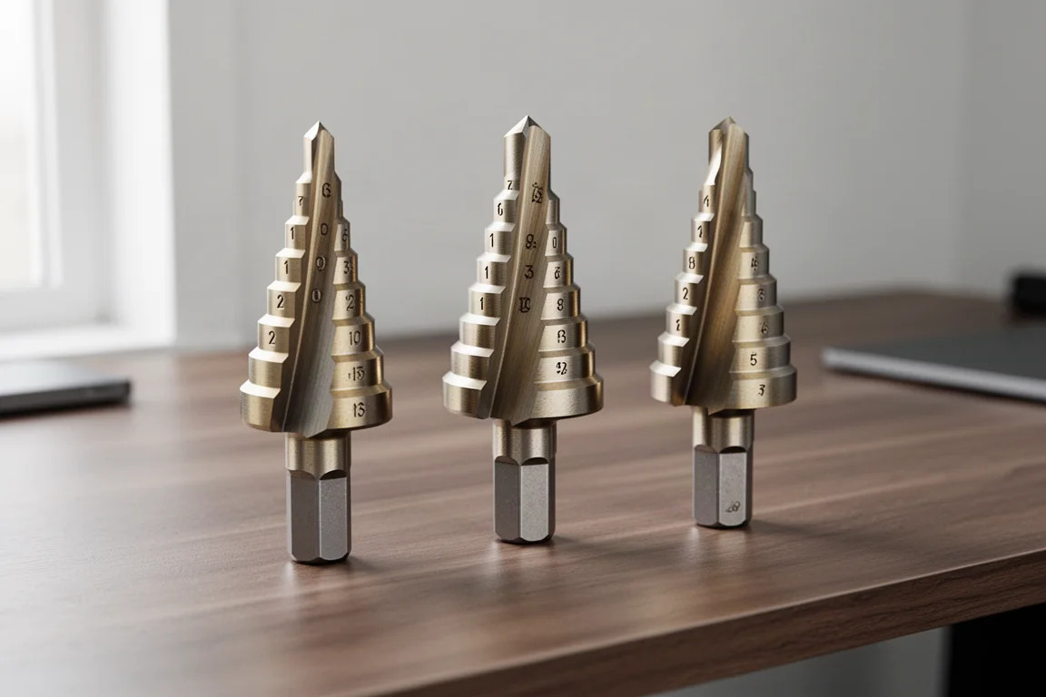 Ryobi 3-Piece Titanium Step Drill Bit Set product image