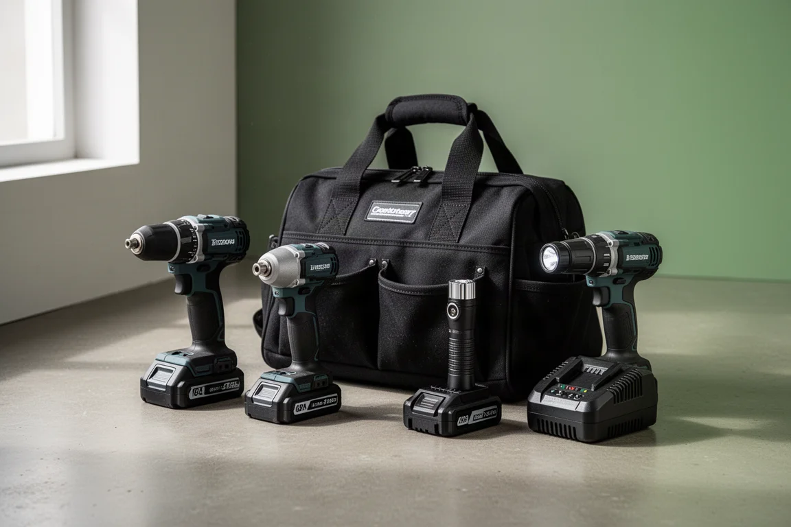 Ryobi 4-Tool Combo Kit product image