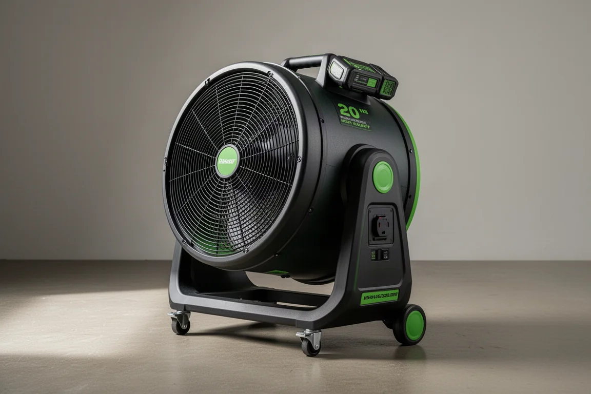 Ryobi 40V HP 20 in. Whisper Series Hybrid Air Cannon Fan product image