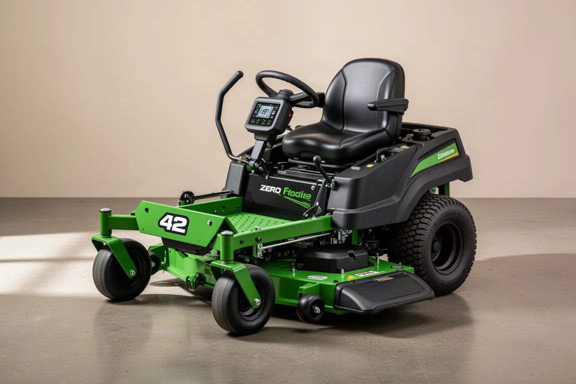 Ryobi 42-Inch Electric Zero Turn Mower product image