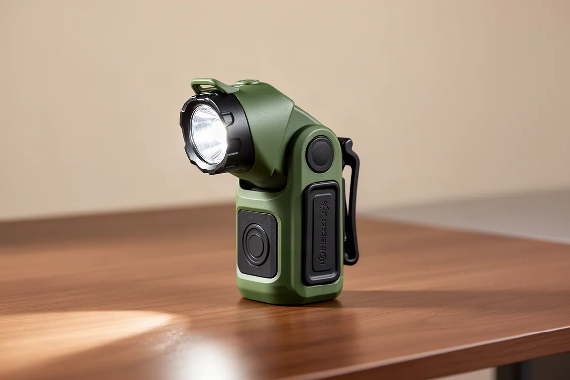 Ryobi 4V Pivoting Laser Flashlight product image