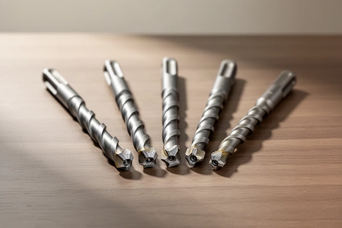 Ryobi 5-Piece SDS Plus 6 in. 4-Cutter Drill Bit Set product image