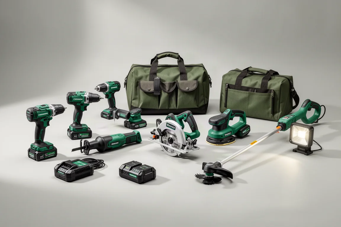 Ryobi 9-Tool Super Combo Kit product image
