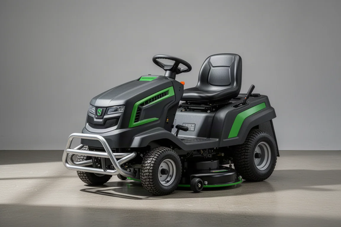 Ryobi Electric Riding Lawn Mower product image