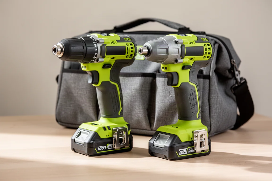 Ryobi HP Brushless Drill and Impact Combo Kit product image