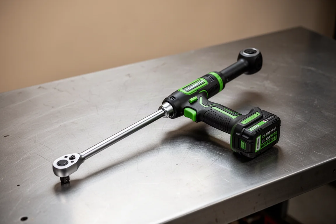 Ryobi HP Extended Reach 1/4 Inch Brushless Ratchet product image