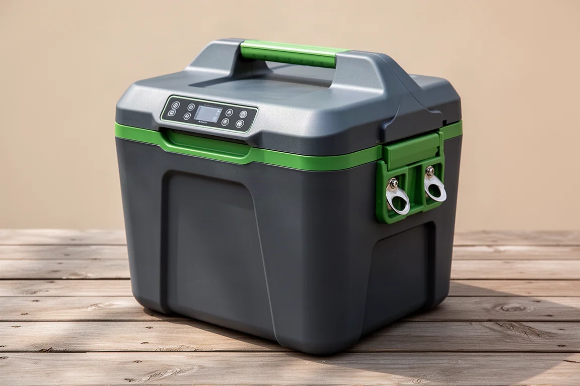 Ryobi Hybrid Powered Freezer Cooler product image