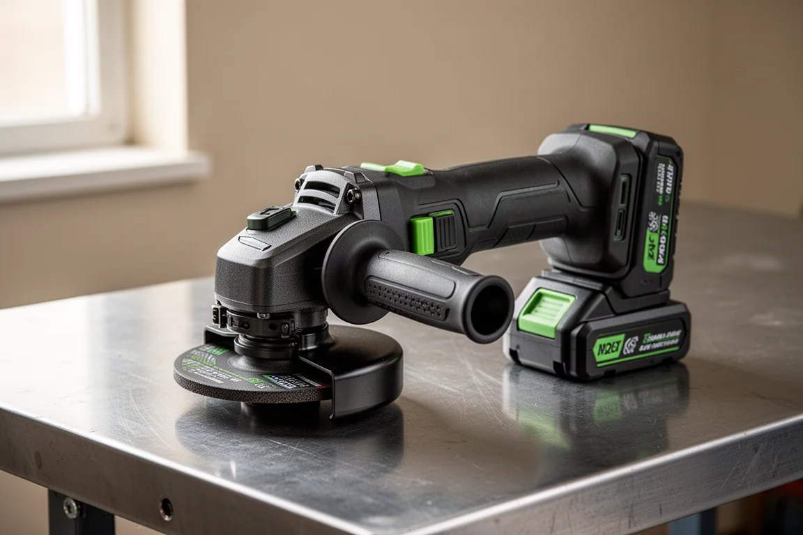 Ryobi PBLAG01 18V Brushless Angle Grinder product image