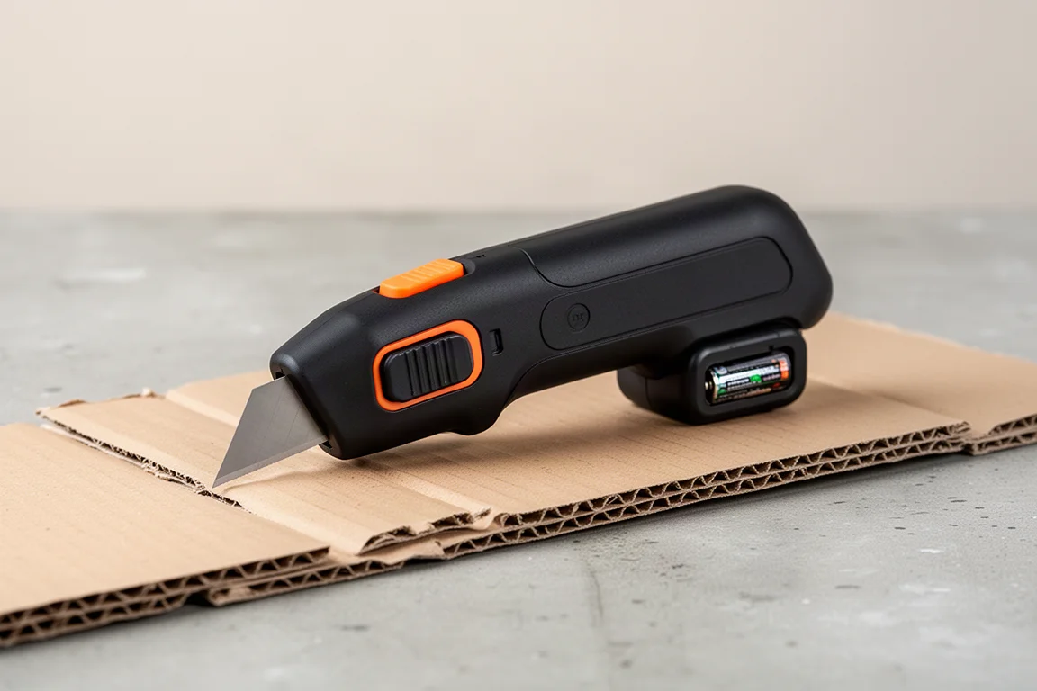 Ryobi Battery-Powered Self-Sharpening Utility Knife product image