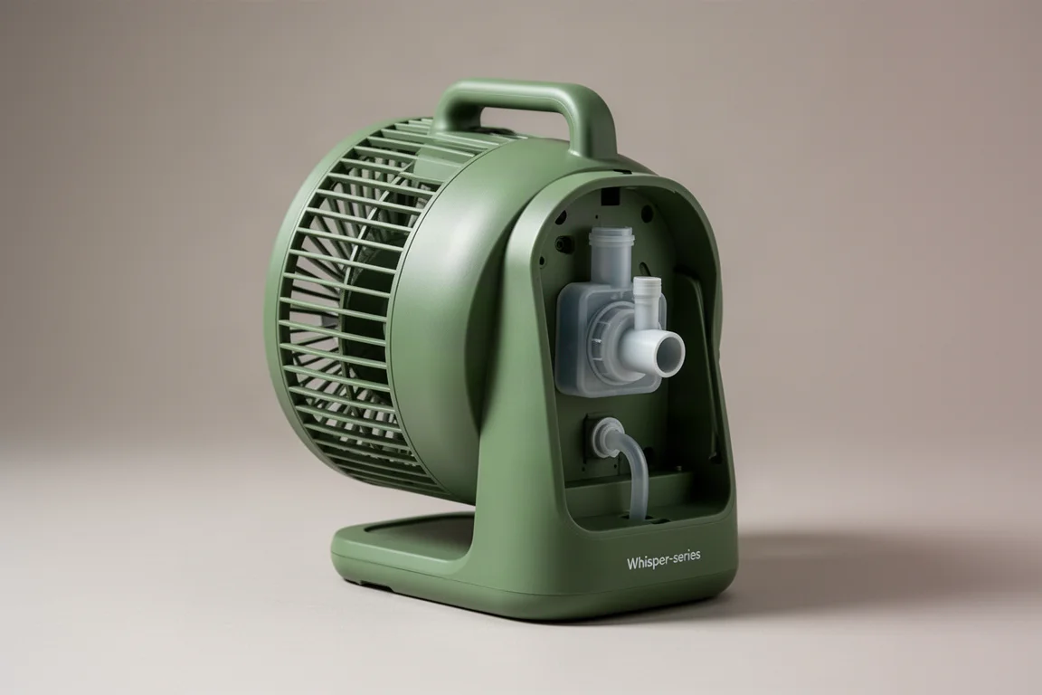 Ryobi Whisper Mid-Size Misting Fan product image