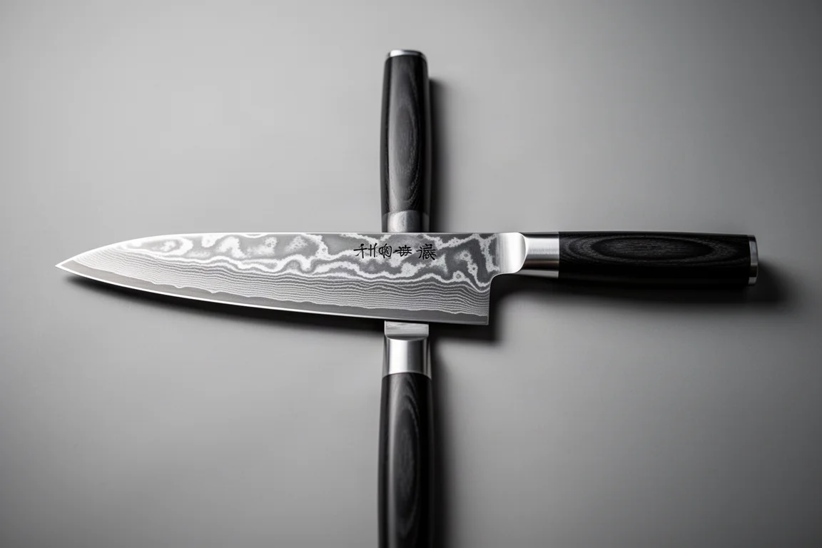 Ryusen Hono Damascus 210mm Gyuto product image
