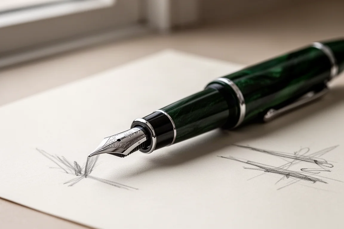 Sailor Compass Fude De Mannen Fountain Pen product image