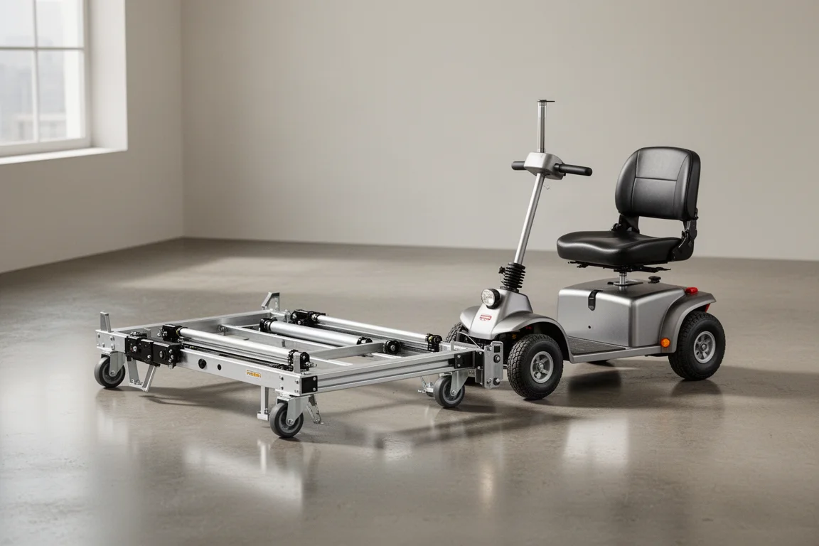 Sakari Powered Trolley with Mobility Scooter product image