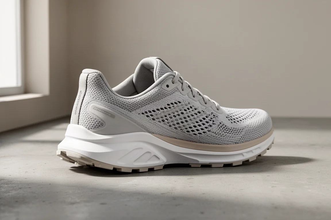Salomon Aero Glide road running shoe shown from a three-quarter angle on concrete