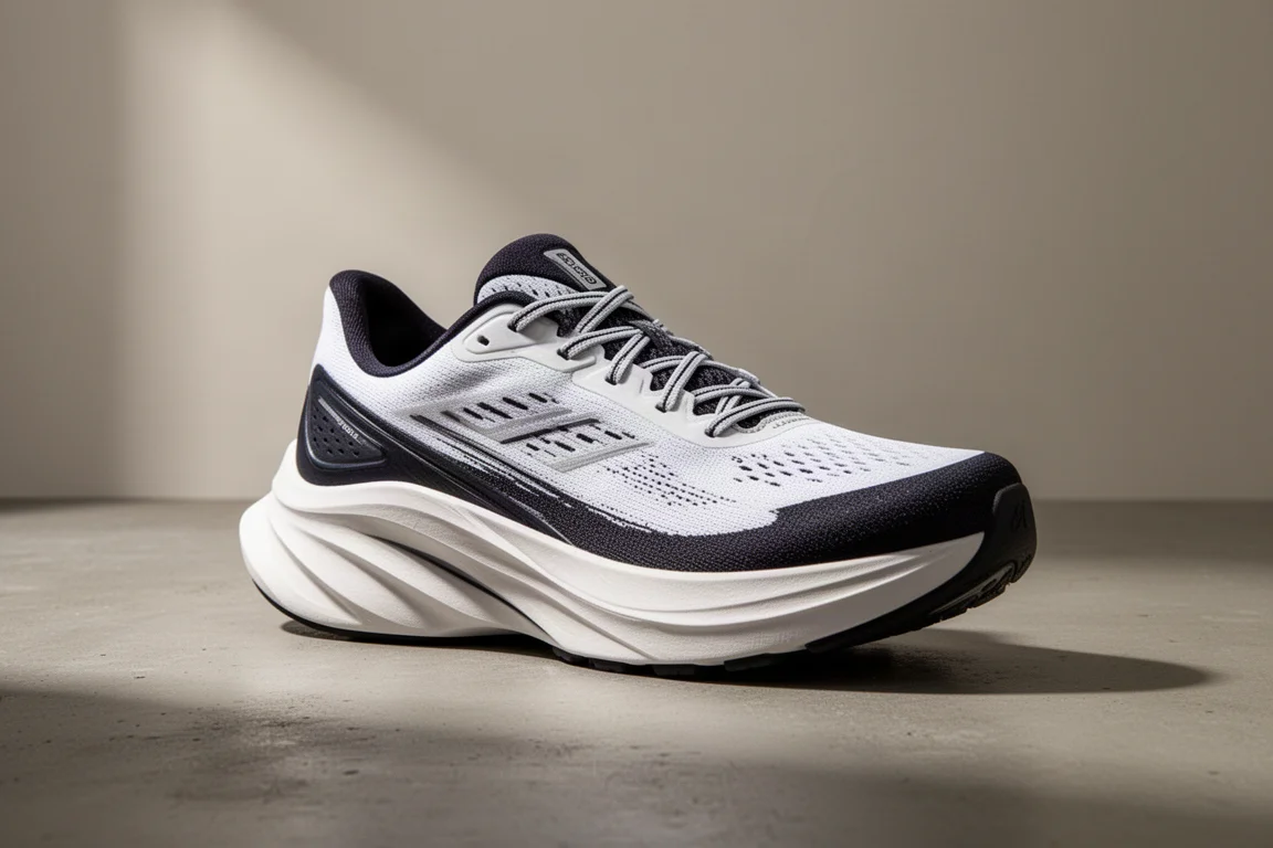 Salomon S/LAB Spectr running shoe on a matte concrete surface