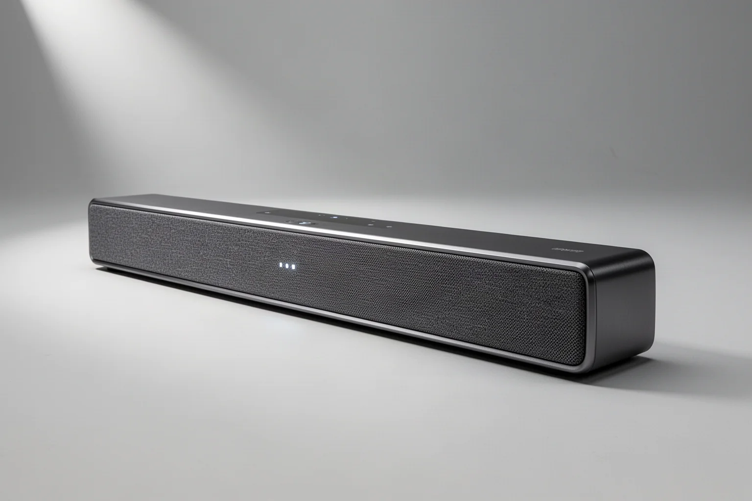 Barra de sonido Samsung HW-Q990H con satélites y subwoofer en una sala de estar moderna