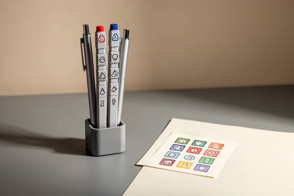 Sanby x Eric Small Things Schedule Icon Stamps product image