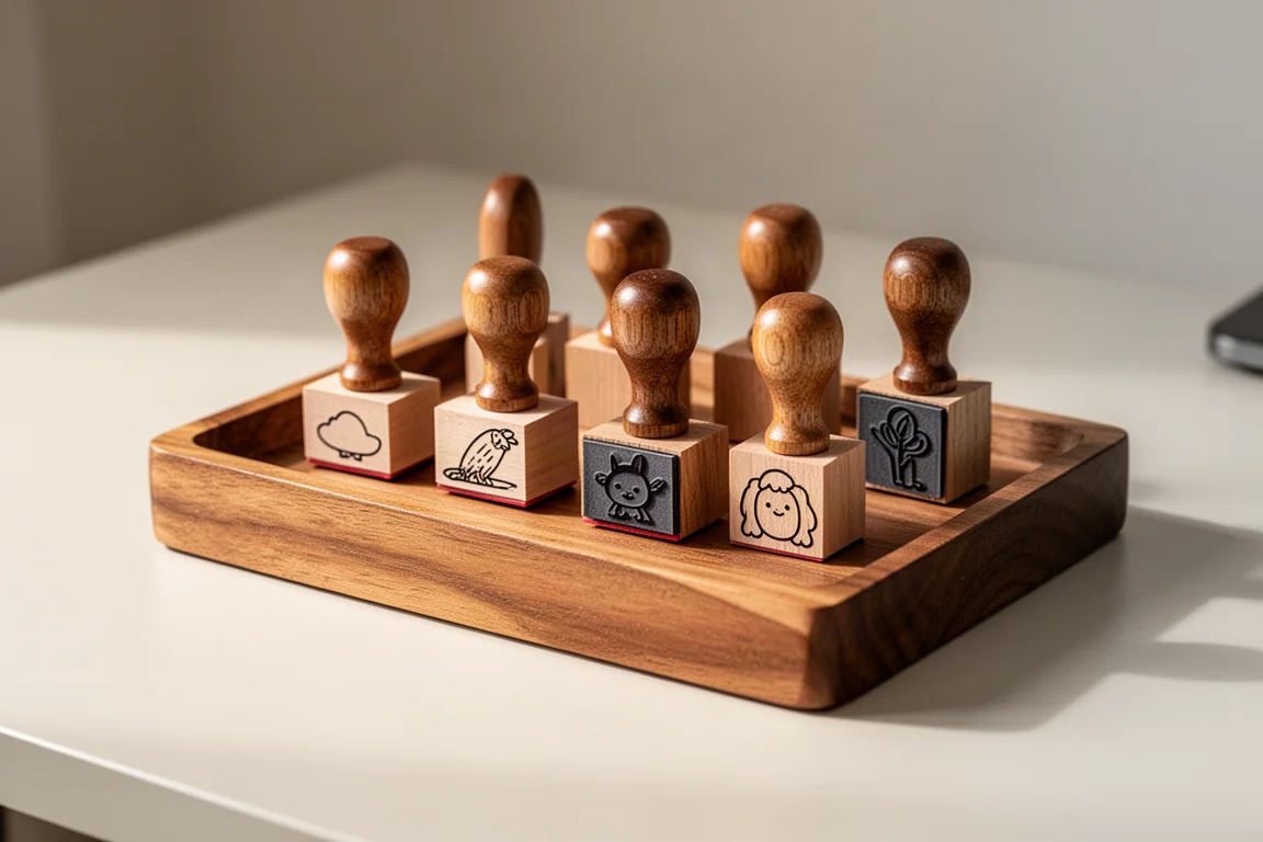 Sanby x Eric's Small Things Collaboration Stamp Sets product image