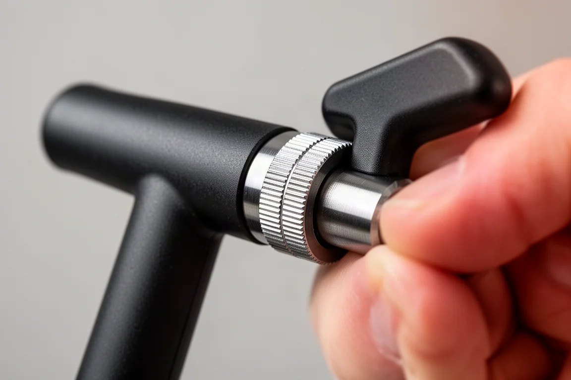 Selettore del meccanismo a cricchetto di un set T-handle tra le posizioni avanti e indietro