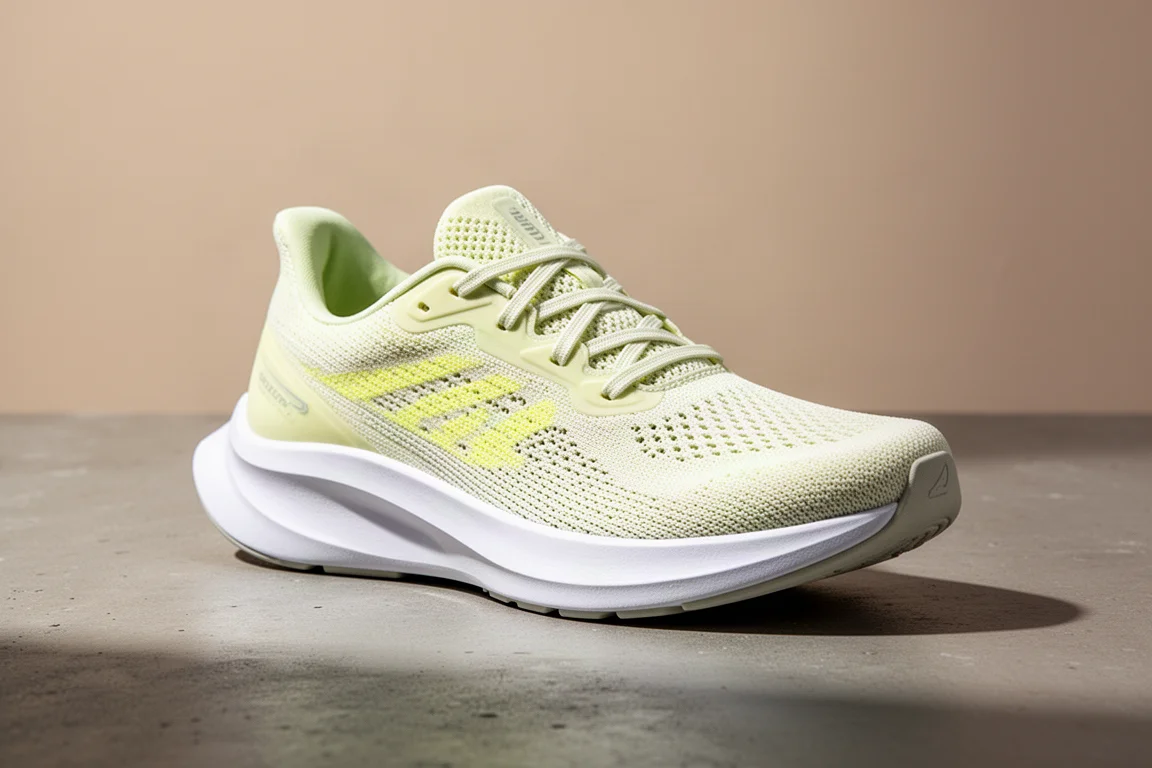 Saucony Endorphin Pro 3 road running shoe on a concrete surface