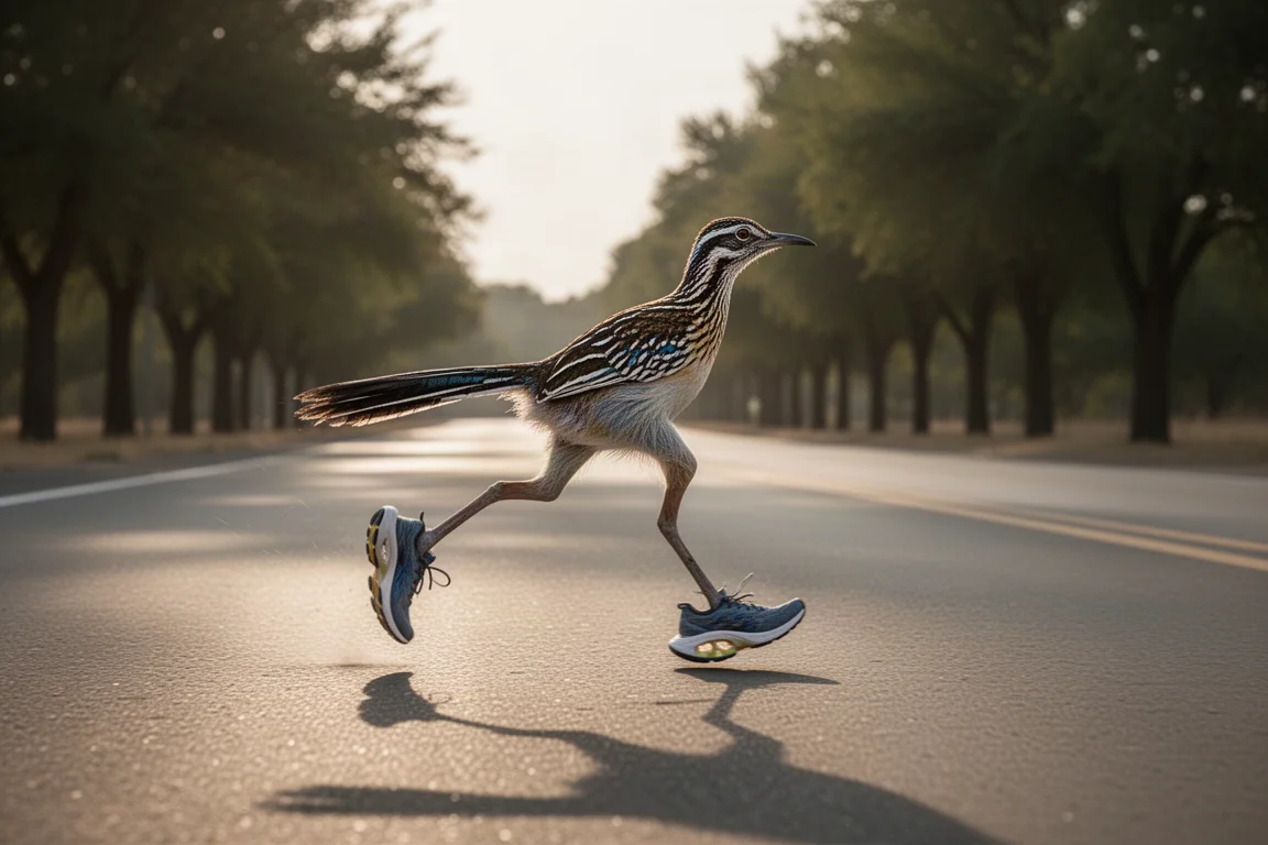 Fersennahaufnahme mit dem Schaumstoffaufbau zweier Marathon-Rennschuhe im direkten Vergleich