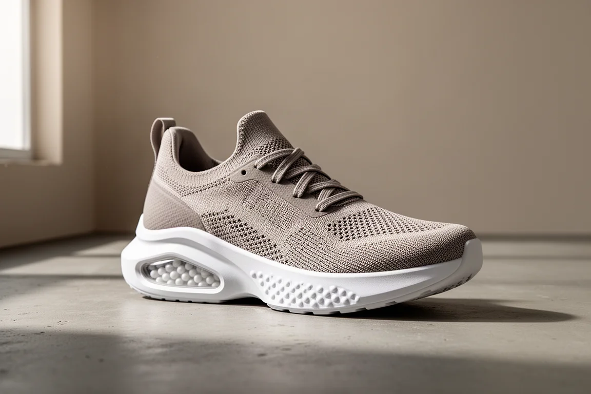 But wyścigowy Saucony Endorphin Pro 4 stojący na matowej powierzchni betonowej