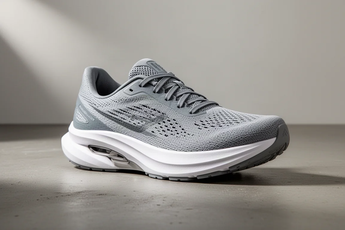 Saucony Endorphin Speed 4 running shoe on a concrete surface