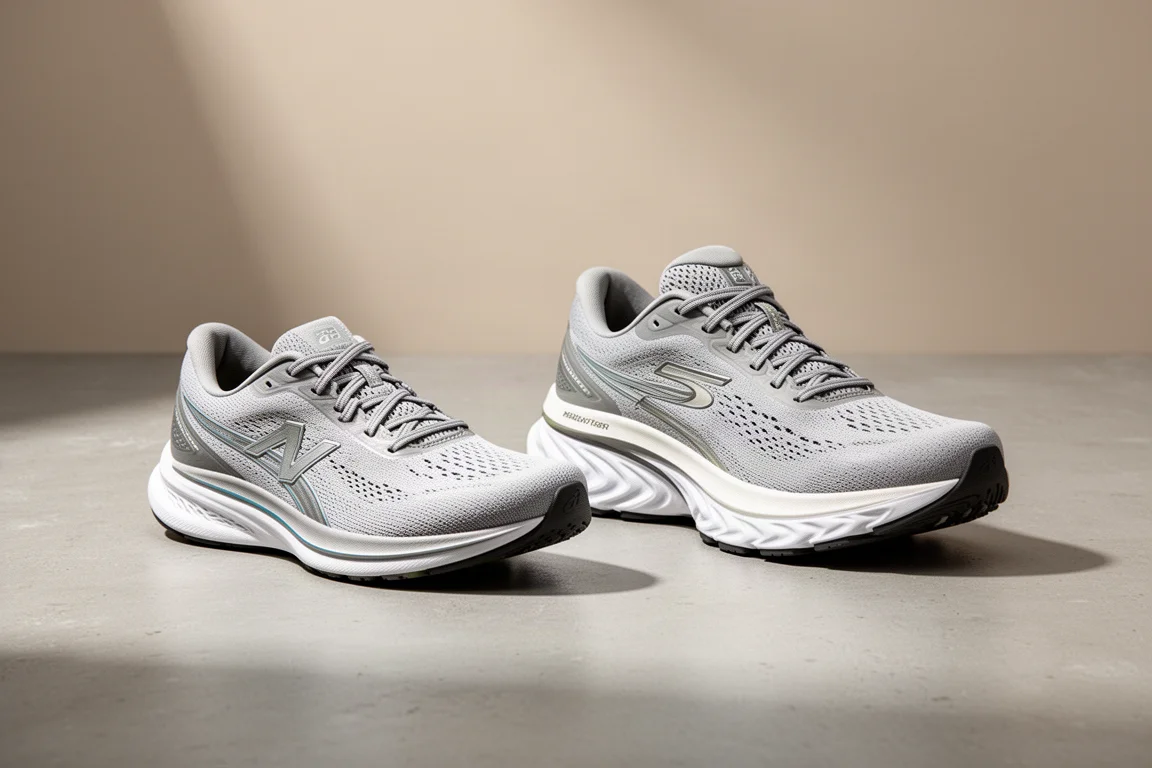 Saucony Endorphin Speed 4 and Endorphin Trainer running shoes side by side