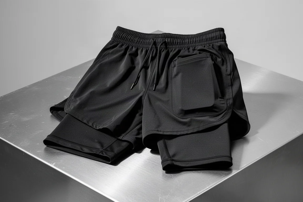 SaySky 2-in-1 Compression Shorts product image