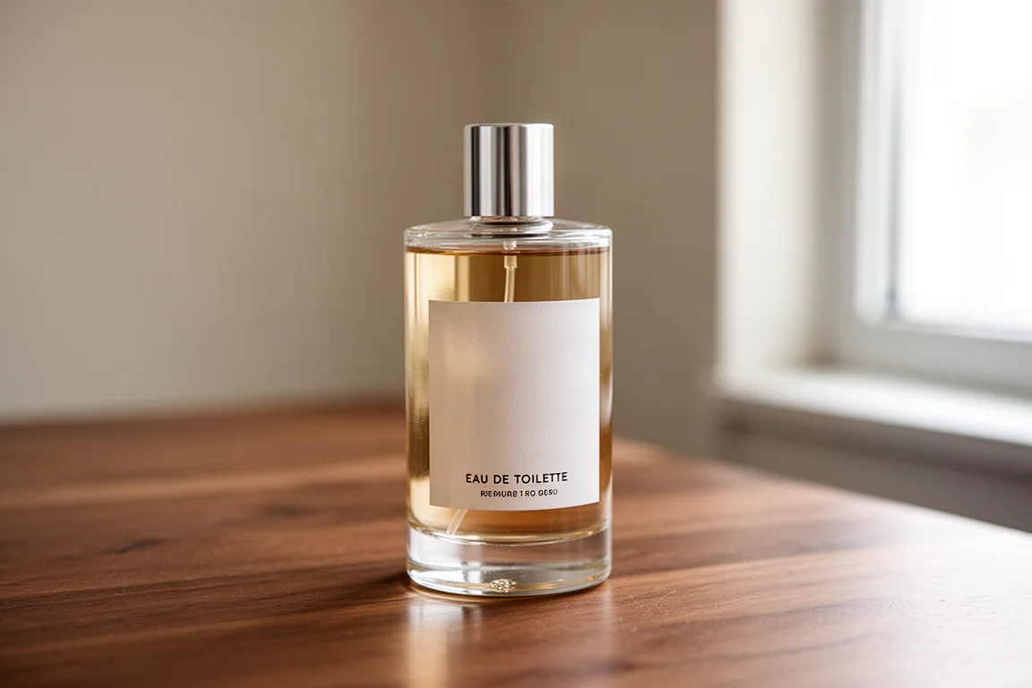 Glass bottle of Westman Sintra eau de toilette with a minimalist label