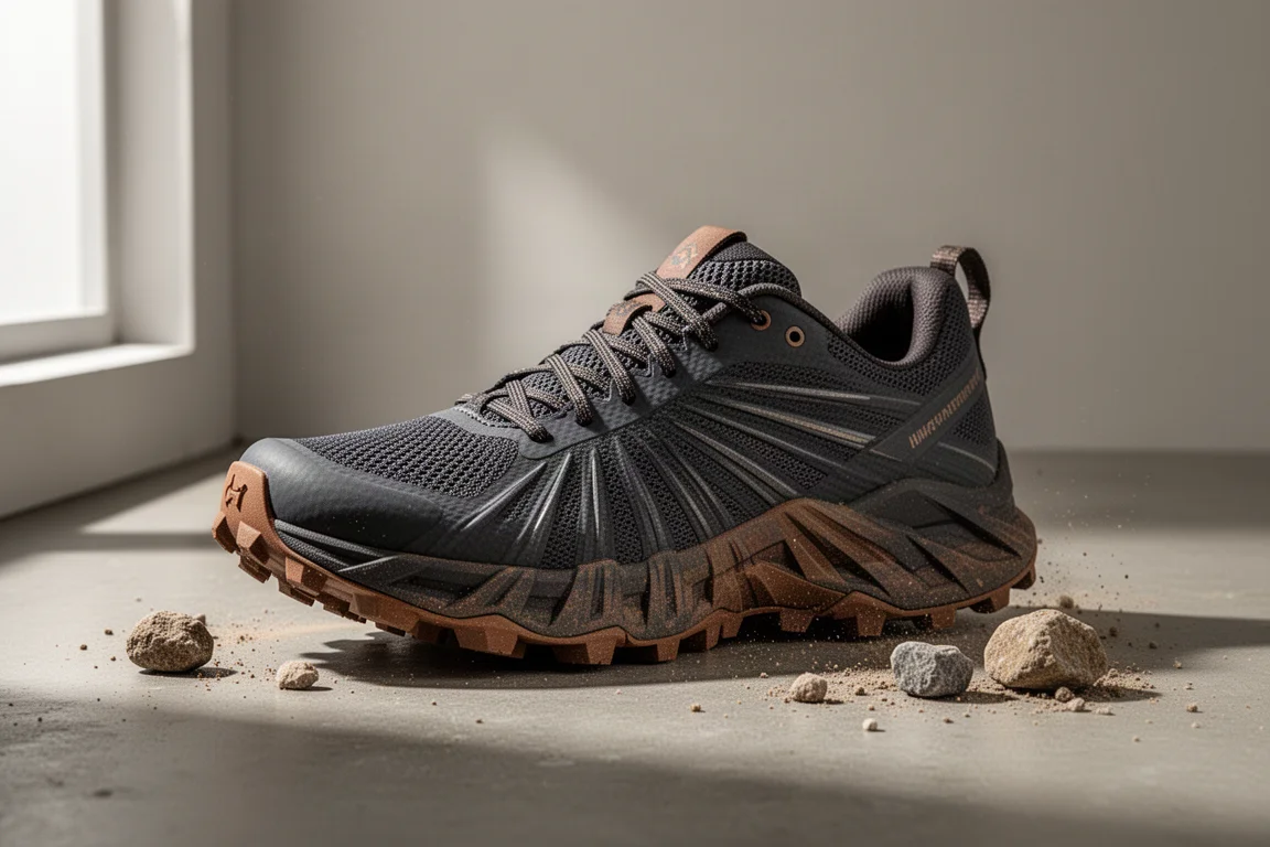 Scott Supertrac RC 3 trail running shoe on a matte concrete surface